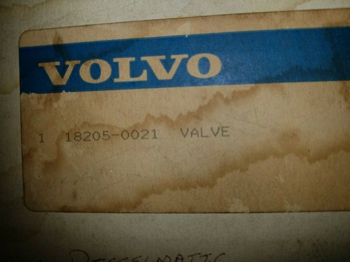VOLVO V12 VALVE ASSEMBLY 18205-0021 - Foto 2 di 6
