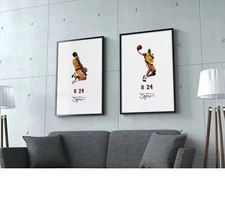 SALE - Kobe Mamba Mentality - Lakers - NBA ICON - Wall Digital Art Poster | GIFT