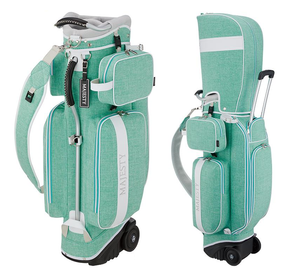 MAJESTY e ゴルフバッグ MAJESTY GOLF BAG WITH HANDLE & WHEELS MARUMAN【MINT GREEN】 | eBay