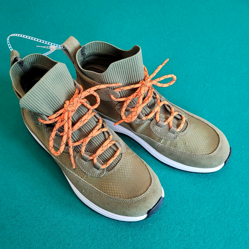 Nurture Response Elias Plateau Hightop Sneaker, 8M, Grün, Neu mit Etikett BA0586 - Bild 1 von 5