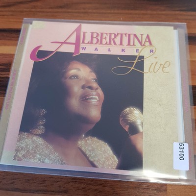ALBERTINA WALKER: Live    > VG/VG+(CD)