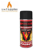 Vitcas High Temperature Spray Paint For Stoves Ovens Cookers Heat Resistant 