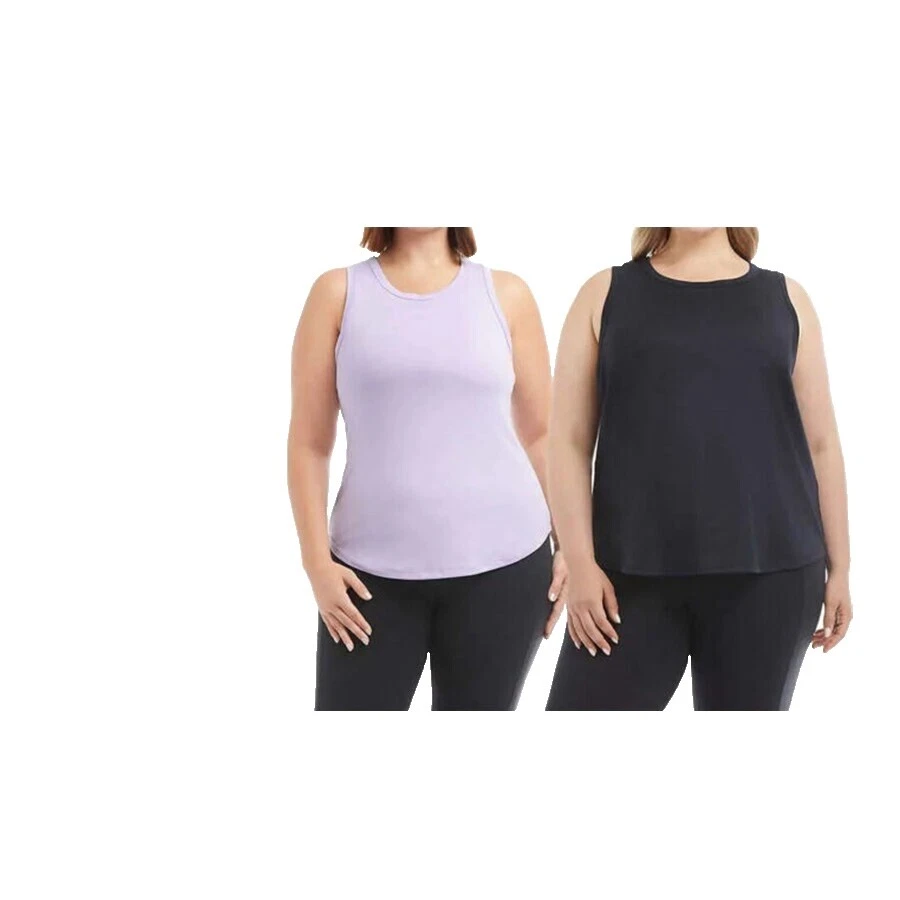 Danskin Regular Size Solid Activewear Tops for Women