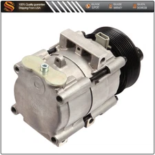 A/C AC Compressor For 2003-07 Ford F250 F350 Super Duty 6.0L 5.4L 6.8L