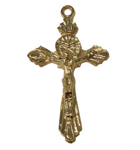 Pendentif Croix En Métal - Occasion En Très Bon état, Jamais Porté, Bijou Simple Et Intemporel