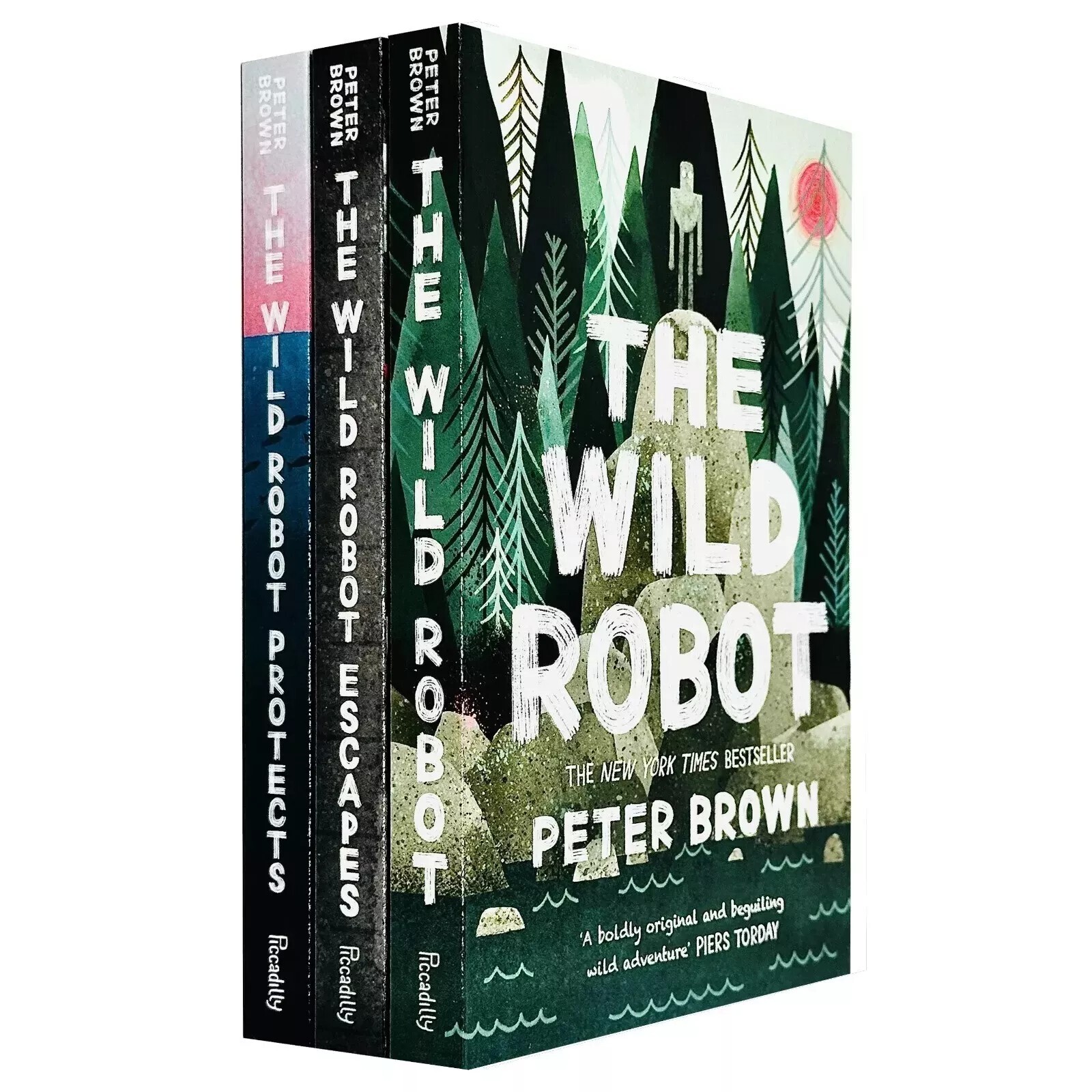 The Wild Robot Series 3 Books Collection (The Wild Robot, Wild Robot Escapes)