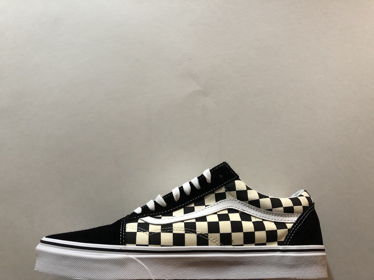 Vans Old Skool Primary Check, VN0A38G1P0S, Size 12 | eBay