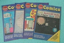Vintage Sunday Sun Toronto Sunday Comics Booklet February 1982 4 Issues