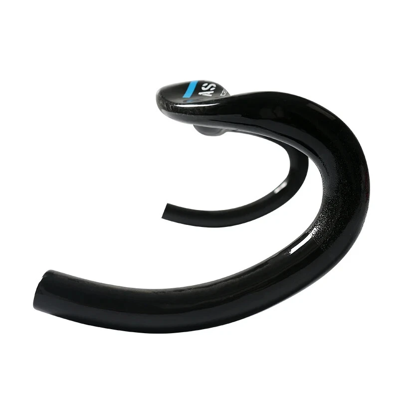Manillar completo de carbono para bicicleta de carretera 31,8 mm bicicleta pequeña barra doblada 380/400/420/440 mm Foto 3 de 4