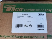TACO # 0012-SF4 STAINLESS STEEL 1/8 HP CIRCULATING PUMP 115V NSF 372