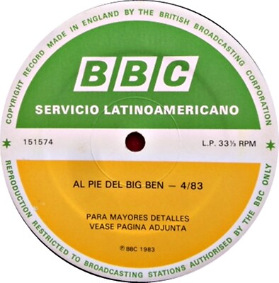 BBC LATIN AMERICA - PHIL COLLINS - ABBA - GREGORY ISAACS - SHALAMAR - 4/83