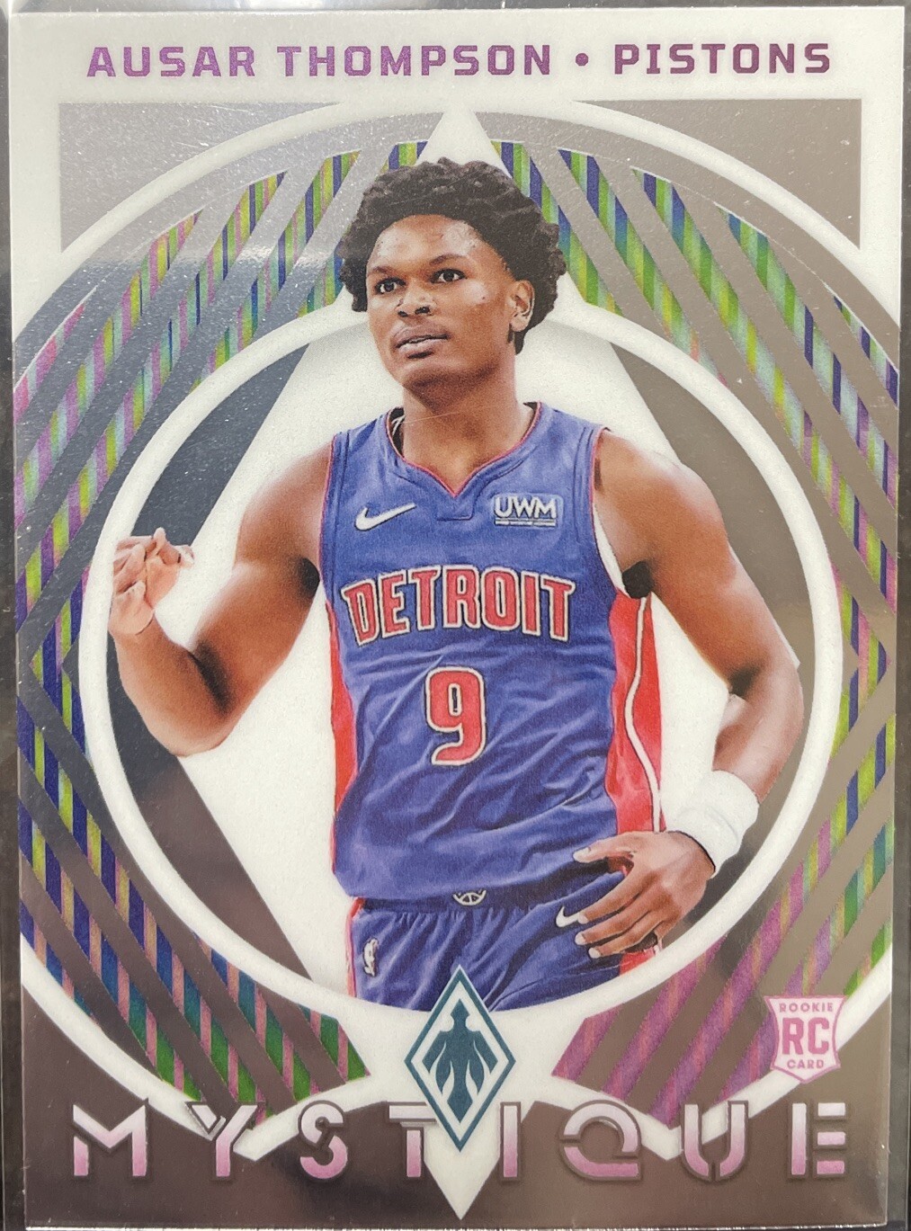 2023-24 Panini Phoenix 15 Ausar Thompson Mystique Insert Rookie RC Pistons