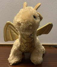 Melissa  Doug Golden Luster Dragon 9" plush stuffed animal, 7571