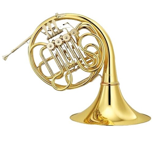 YAMAHA YHR668D Full Double French Horn YHR-668D Japan Gold Brass F