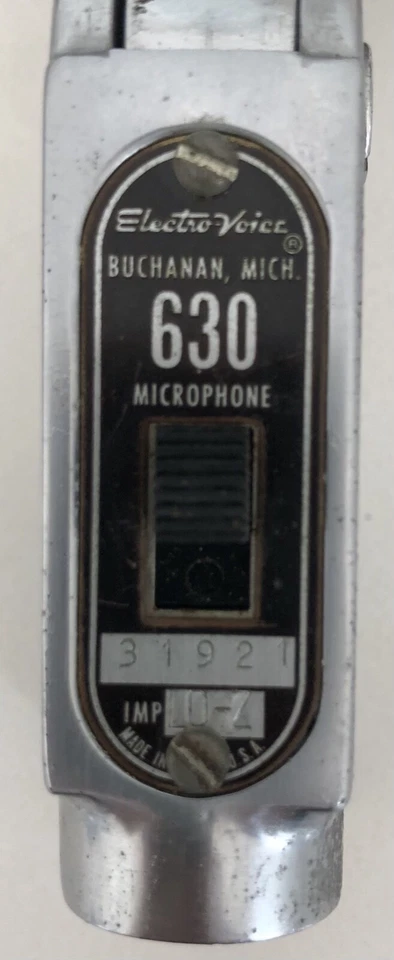 Microfone dinâmico omnidirecional Electro-Voice 630 EV - Imagem 3 de 3