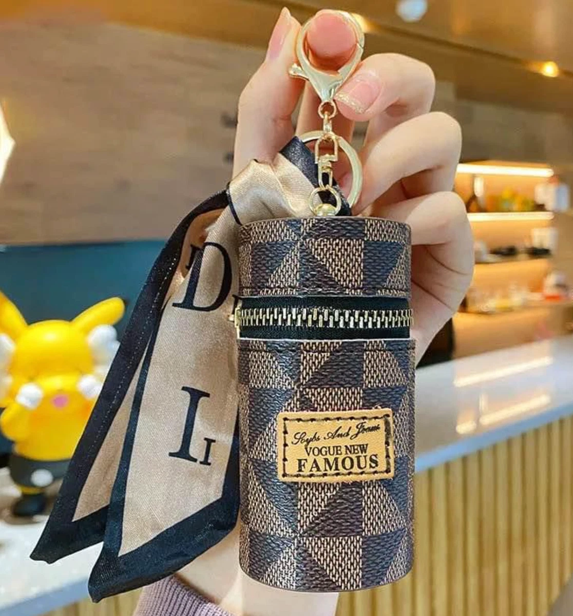 Louis Vuitton LV Bulldog Keychain, Women's Fashion, Jewelry & Organisers,  Accessory holder, box & organisers on Carousell