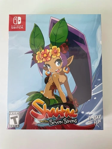 Switch Limited Run #72: Shantae and the Seven Sirens Collector's Edition - new *