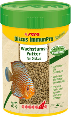 Sera Discus ImmunPro Nature - Wachstumsfutter für Diskus 100ml