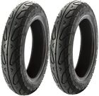 Tire Set Front 3.00-10 Rear 3.-50-10 for Scooters Mopeds 10 Inches Rim