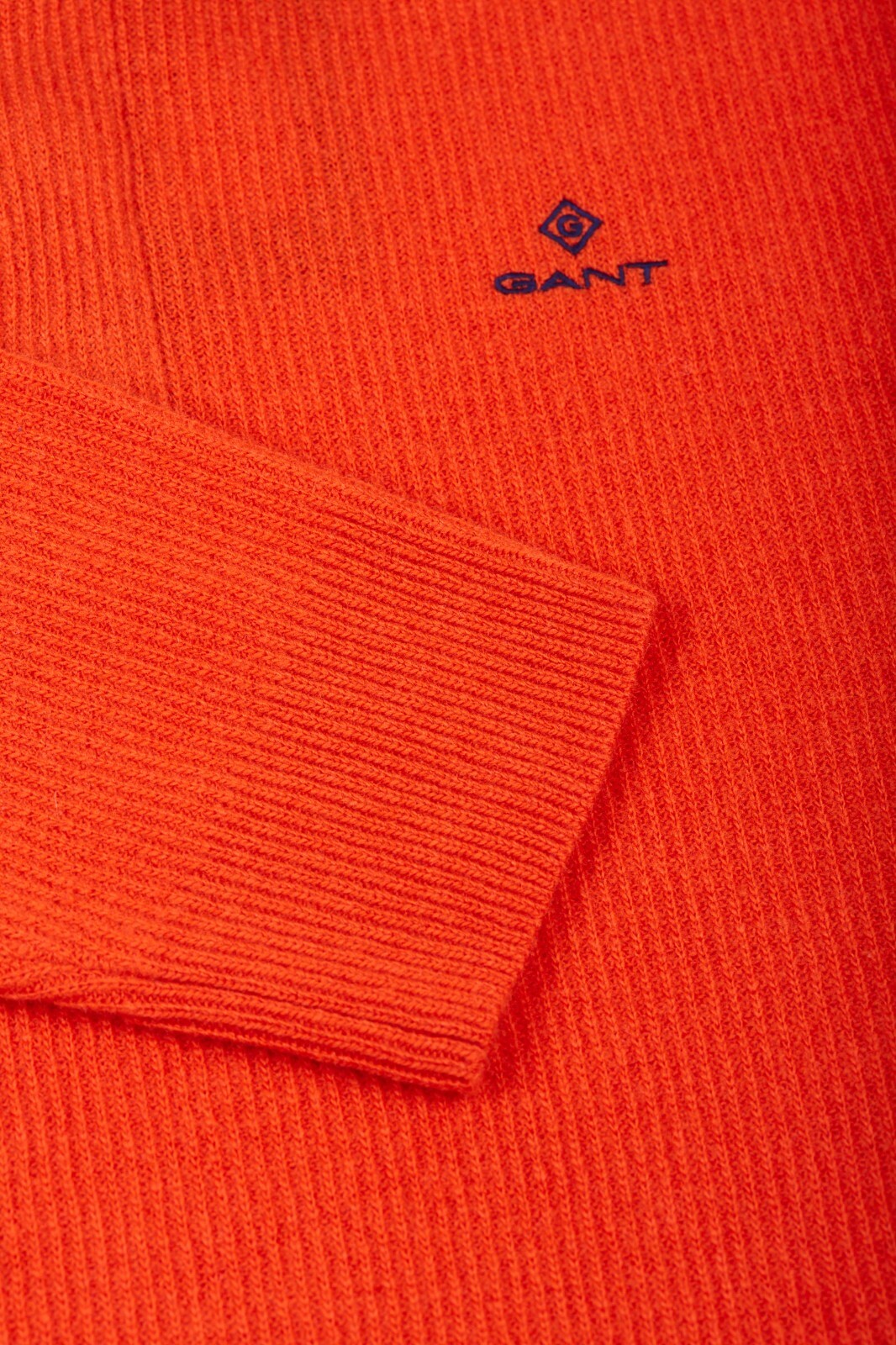 Gant Heavy Wool Rugger Long Sleeve Pumpkin Orange Size XL RRP £175 image 4