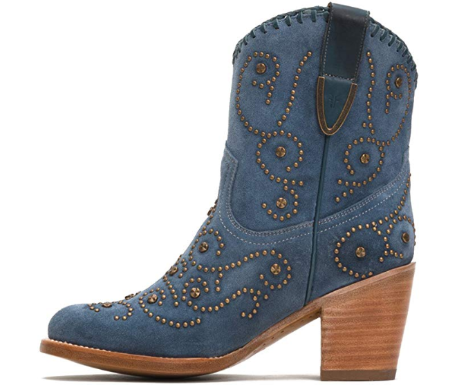 frye victoria stud short boot