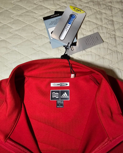 NEW Adidas Climacool Kaanapali Maui Hawaii Islands Golf Polo Shirt Sz Large NWT - Picture 4 of 6