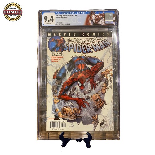 Amazing Spider-Man #30 (2001) Marvel CGC 9.4 First Ezekiel & Morlun Rare NM