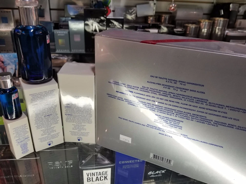 POLO SPORT por Ralph Lauren 3/8 oz 2,5 oz 4,2 oz | JUEGO DE REGALO DE 2 piezas para ÉL Hombres Foto 3 de 4