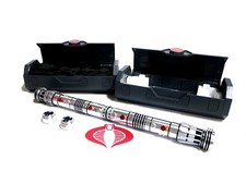 Star Wars Galaxy's Edge Darth Maul Dual Hilt Lightsaber 1:1 Scale No Blades
