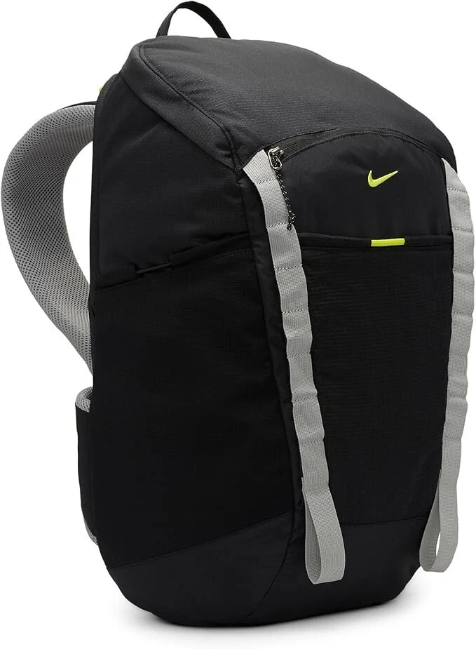 Nike Hike Unisex Rucksack (27L) DJ9677-010 Schwarz Grau Grün Sport - Bild 3 von 4