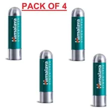 4X Himalaya Herbals Kajal, Black, 2.7 gm,  Matte Finish