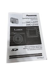 Manual For Panasonic DMC-LZ2PP Or DMC-LZ1PP MANUAL ONLY