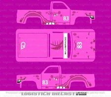 UNIVERSAL Water Slide Decals FOR HOT WHEELS '83 Chevy Silverado a1