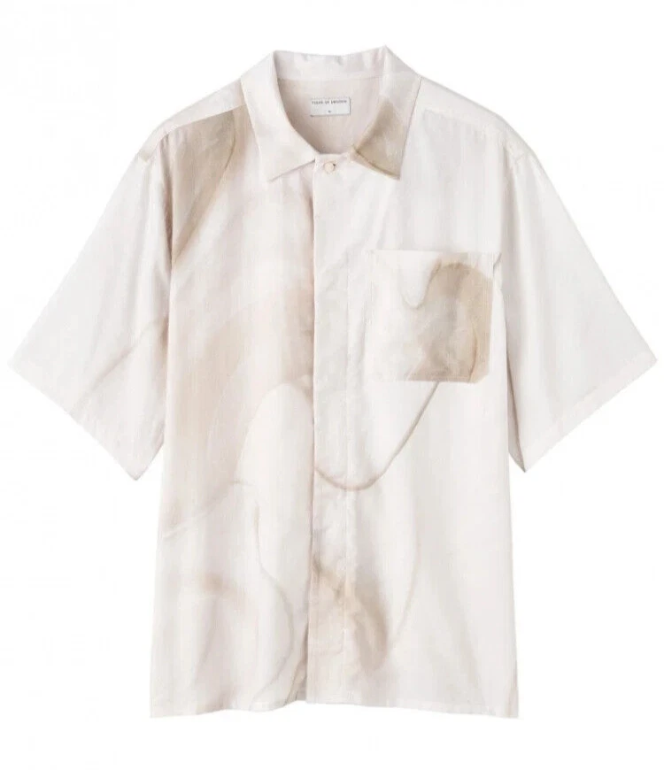 Mens Top Shirt Size L Tiger of Sweden Farson Oversized Fit Designer Casual