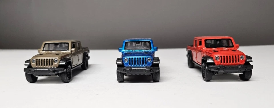 3-JEEP GLADIATOR Autorizado de Fábrica VERDADEIRO carro promocional "mini" promoções EXCELENTE detalhe! - Imagem 3 de 4