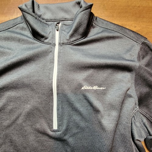 Eddie Bauer Freedry Top Womens Size Small 1/4 Zip Pullover Jogging - 第 1/8 張圖片
