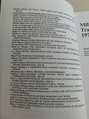 Military Rule and Transition in Ecuador, 197292 by Anita Isaacs (English) Paperb - Picture 2 of 4