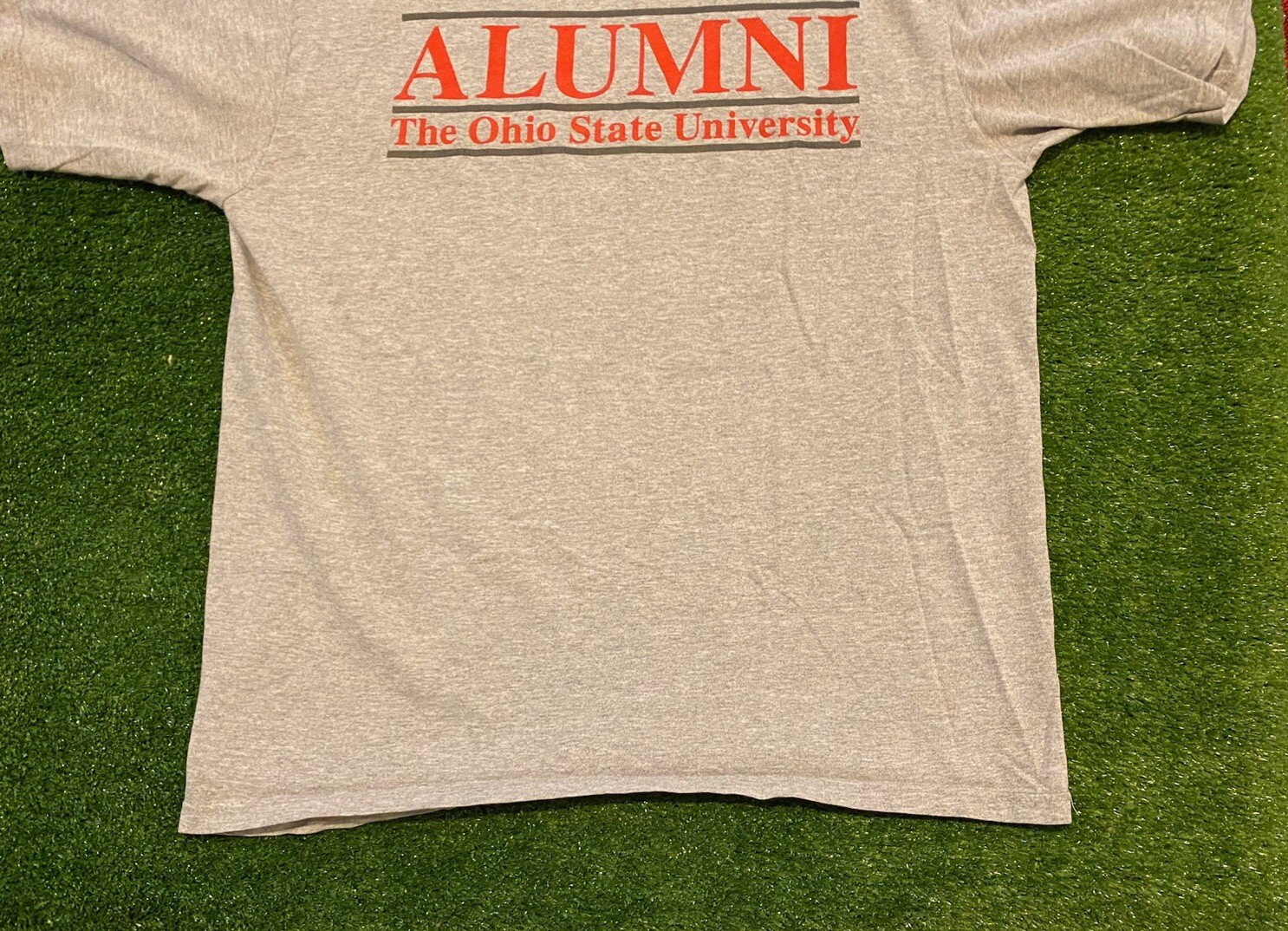 Vintage The Cotton Exchange Ohio State Buckeyes alumni split bar t