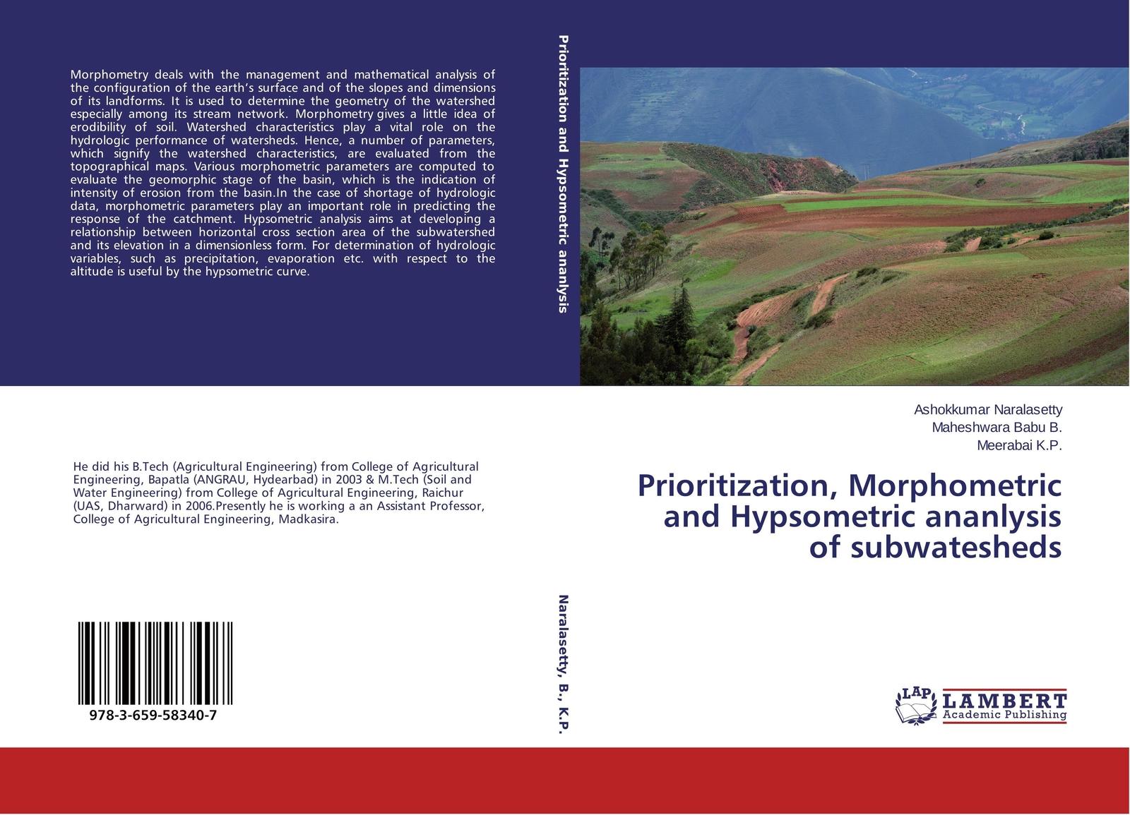 Thumbnail - Prioritization, Morphometric And Hypsometric Ananlysis Of Subwatesheds