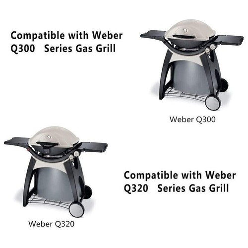 Edelstahl Brenner TubeBrenner-Set Passt Für Weber Q300/Q3000 Series Gasgrill D - Bild 8 von 11