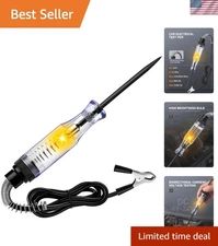 Ergonomic 6V-24V DC  Light with Durable Probe & Insulated Handle for Safety