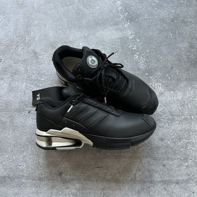 YOHJI YAMAMOTO Y-3 A3 CONTROL BLACK LEATHER JQ2424 SIZE US 8 UK 7.5 EU 41 1/3