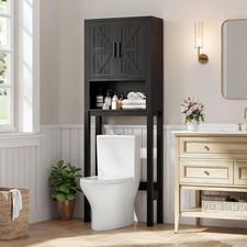 Over The Toilet Storage Cabinet, Bathroom Shelf Organizer Freestanding