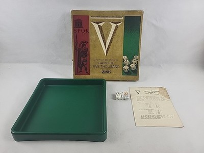 Game Of Five Thousand by Parker Brothers Vintage 1967 HTF & Extremely Rare