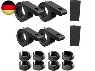 Chelhead 4 Stück Arbeitsleuchten Halterung Universal 19-32mm, 0.75''-1.25'', 