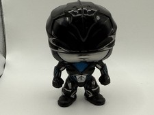 Funko POP! Figura Vinilo Películas Power Rangers 396 Black Ranger Fuera de Caja