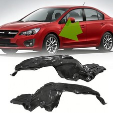 2x For 2011-2014 Subaru Impreza Wrx Left Right Fender Liner Splash Shield Set