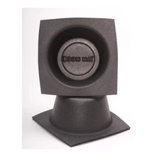 DEI Speaker Baffle 50311; 4 in. Round Slim, 6 in. x 6 in. x 2.5 in., Pair