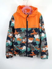 EDDIE BAUER Windbreaker Jacket Children Kids Unisex 6 Multicolor Camo Hooded