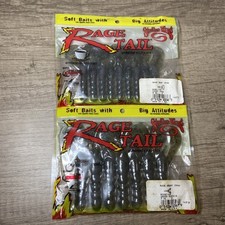 Strike King Rage Tail - Rage Baby, Rage Denny craw, 3”. Candy craw, grn pumpkin